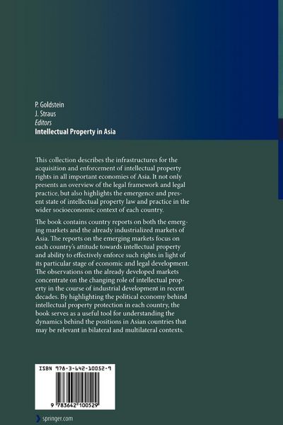 Produktbild: Intellectual Property in Asia