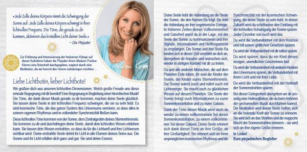 Produktbild: SONNENKLANG. Lichtheilung durch die Plejader