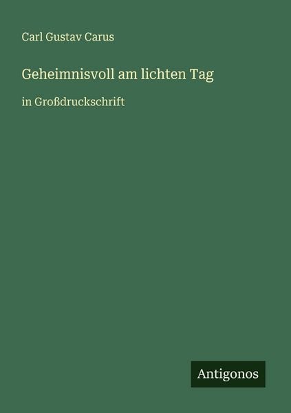 Produktbild: Geheimnisvoll am lichten Tag