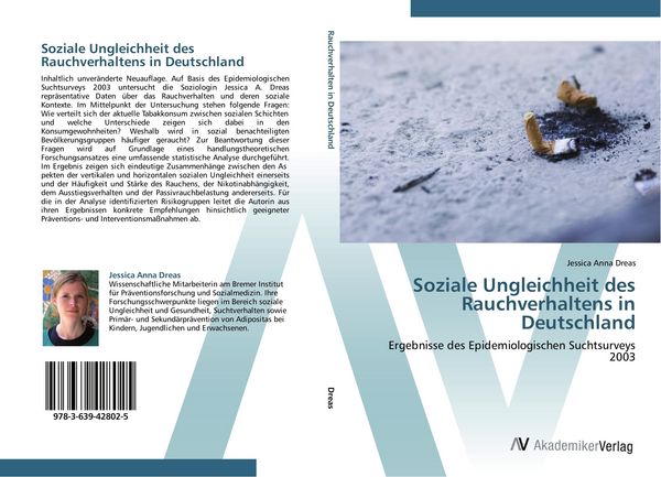 Produktbild: Soziale Ungleichheit des Rauchverhaltens in Deutschland