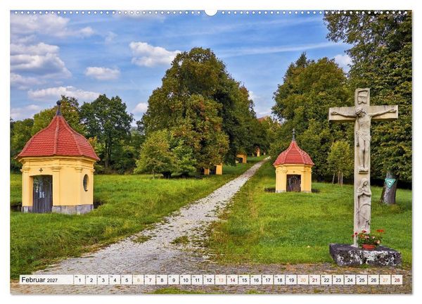 Produktbild: Ellwangen - Jagst im Ostalbkreis (hochwertiger Premium Wandkalender 2027 DIN A2 quer), Kunstdruck in Hochglanz