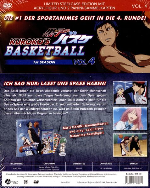 Produktbild: Kuroko's Basketball Season 1 Vol.4