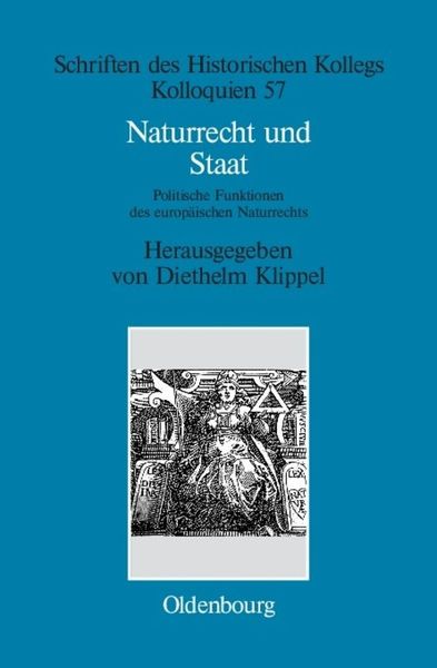 Produktbild: Naturrecht und Staat
