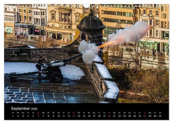 Produktbild: EDINBURGH. Blick. Licht. Wetter. (Wandkalender 2026 DIN A3 quer), CALVENDO Monatskalender