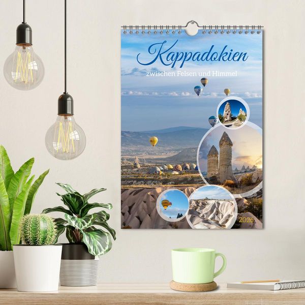 Produktbild: Kappadokien, zwischen Felsen und Himmel (Wandkalender 2026 DIN A4 hoch), CALVENDO Monatskalender