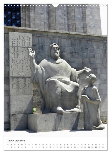 Produktbild: Armenien KULT.P - Kultur - Kl&ouml;ster - Landschaften - Seidenstra&szlig;e (Wandkalender 2026 DIN A3 hoch), CALVENDO Monatskalender