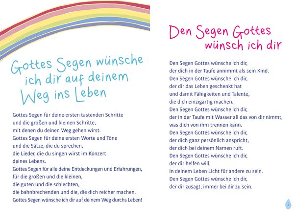 Produktbild: Die sch&ouml;nsten Taufgebete