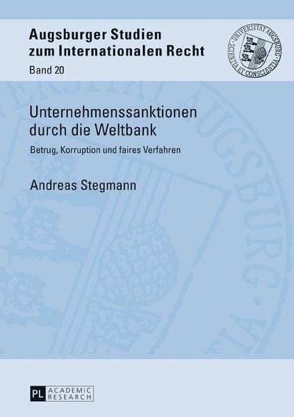 Produktbild: Unternehmenssanktionen durch die Weltbank