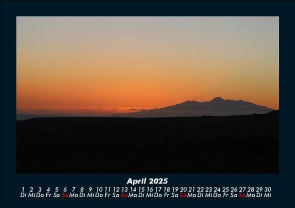 Produktbild: Landschaftskalender 2025 Fotokalender DIN A5