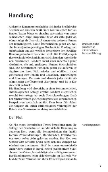 Produktbild: Klett Lekt&uuml;rehilfen Alfred Andersch, Sansibar oder der letzte Grund