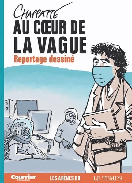 Produktbild: Au coeur de la vague : reportage dessin&eacute;