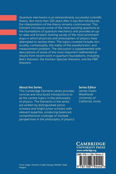 Produktbild: Foundations of Quantum Mechanics