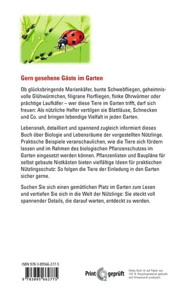 Produktbild: Marienk&auml;fer, Gl&uuml;hw&uuml;rmchen, Florfliege & Co.