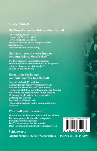 Produktbild: Mensch und Computer im Jahre 2000