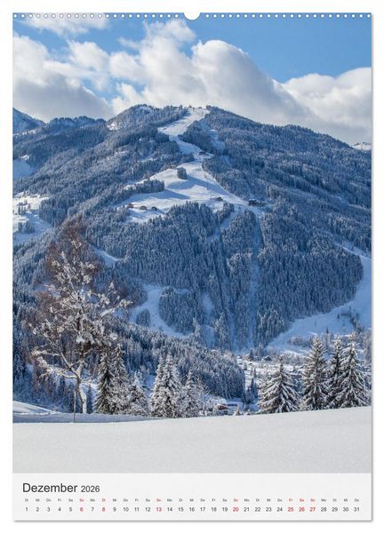 Produktbild: Es gr&uuml;&szlig;t Wagrain (hochwertiger Premium Wandkalender 2026 DIN A2 hoch), Kunstdruck in Hochglanz