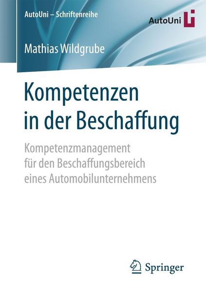 Produktbild: Kompetenzen in der Beschaffung