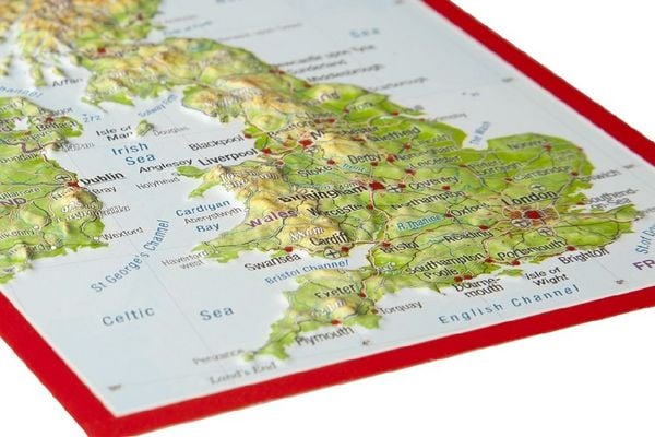 Produktbild: Reliefpostkarte Great Britain