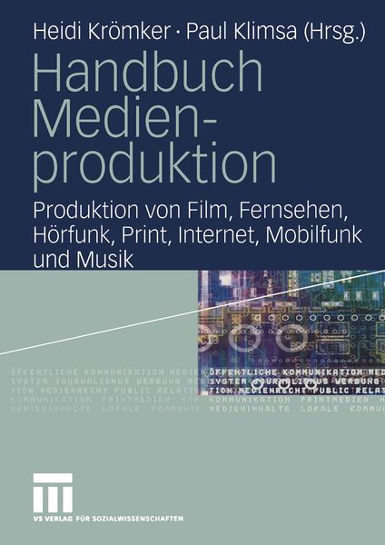 Produktbild: Handbuch Medienproduktion