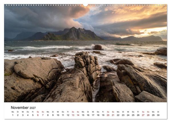 Produktbild: Magische Landschaften - Faszination Natur (Wandkalender 2027 DIN A2 quer), CALVENDO Monatskalender