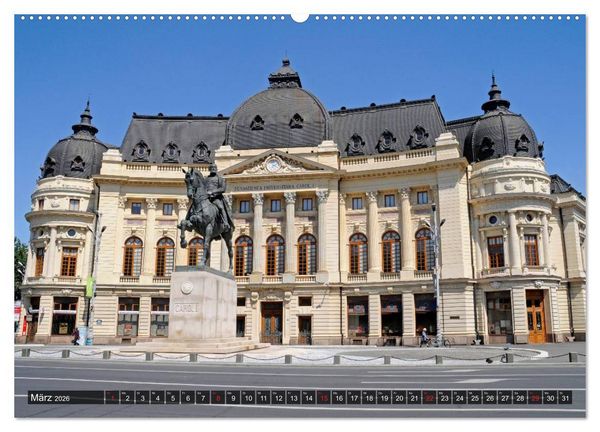 Produktbild: Bukarest - Paris des Ostens (Wandkalender 2026 DIN A2 quer), CALVENDO Monatskalender