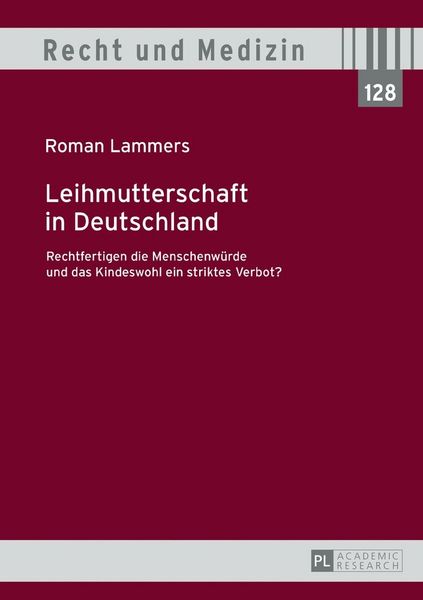Produktbild: Leihmutterschaft in Deutschland