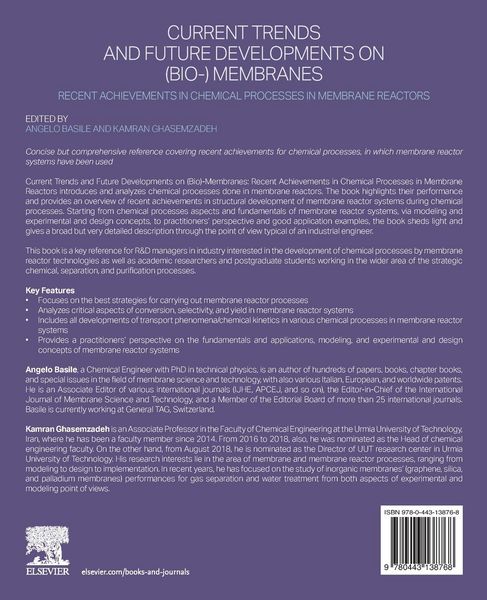 Produktbild: Current Trends and Future Developments on (Bio)-Membranes