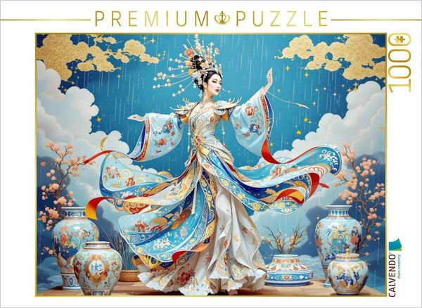 Produktbild: CALVENDO Puzzle G&ouml;ttin des Tanzes | 1000 Teile Lege-Gr&ouml;&szlig;e 64x48cm Foto-Puzzle f&uuml;r gl&uuml;ckliche Stunden