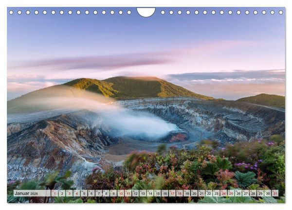 Produktbild: Costa Rica - Tierwelt und Landschaften (Wandkalender 2026 DIN A4 quer), CALVENDO Monatskalender