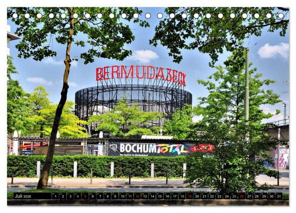 Produktbild: Bochum (Tischkalender 2026 DIN A5 quer), CALVENDO Monatskalender