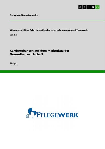Produktbild: Karrierechancen auf dem Marktplatz der Gesundheitswirtschaft