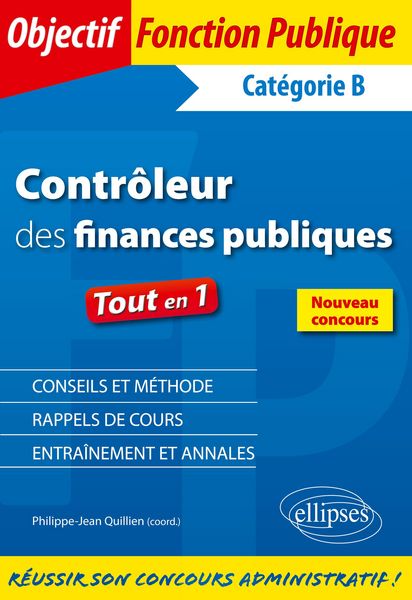 Produktbild: Contr&ocirc;leur des finances publiques - cat&eacute;gorie B
