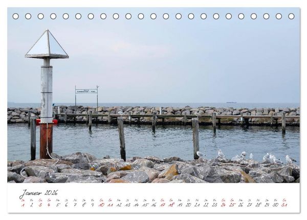 Produktbild: Osteeinsel Poel (Tischkalender 2026 DIN A5 quer), CALVENDO Monatskalender