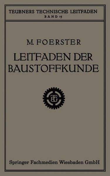 Produktbild: Leitfaden der Baustoffkunde