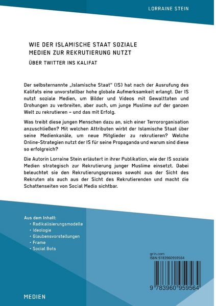 Produktbild: Wie der Islamische Staat soziale Medien zur Rekrutierung nutzt. &Uuml;ber Twitter ins Kalifat