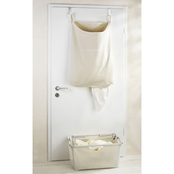 Produktbild: &Uuml;ber-T&uuml;r W&auml;schesammler Mod. Canguro Beige, 65 l