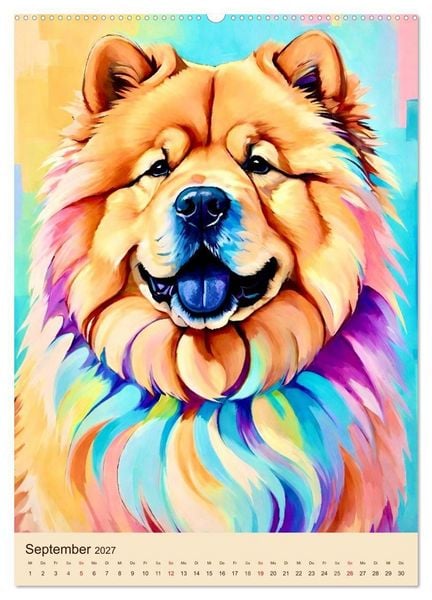 Produktbild: Der Chow Chow (hochwertiger Premium Wandkalender 2027 DIN A2 hoch), Kunstdruck in Hochglanz