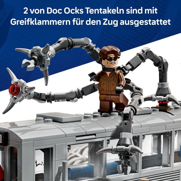 Produktbild: LEGO ǀ Marvel 76321 Spider-Man vs. Doc Ock: Showdown in der U-Bahn