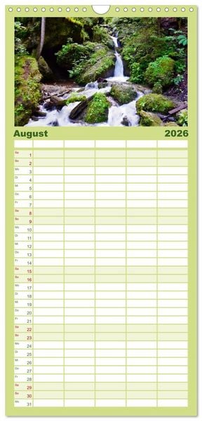 Produktbild: Familienplaner 2026 - Erlebe mit mir das Allg&auml;u mit 5 Spalten (Wandkalender, 21 x 45 cm) CALVENDO
