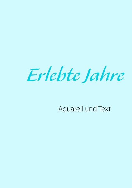 Produktbild: Erlebte Jahre