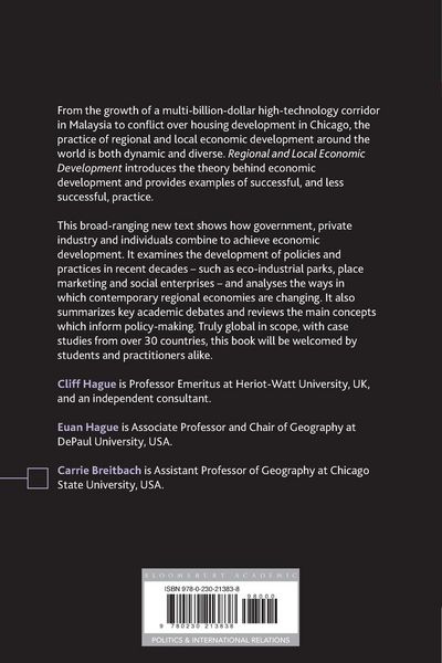 Produktbild: Regional and Local Economic Development