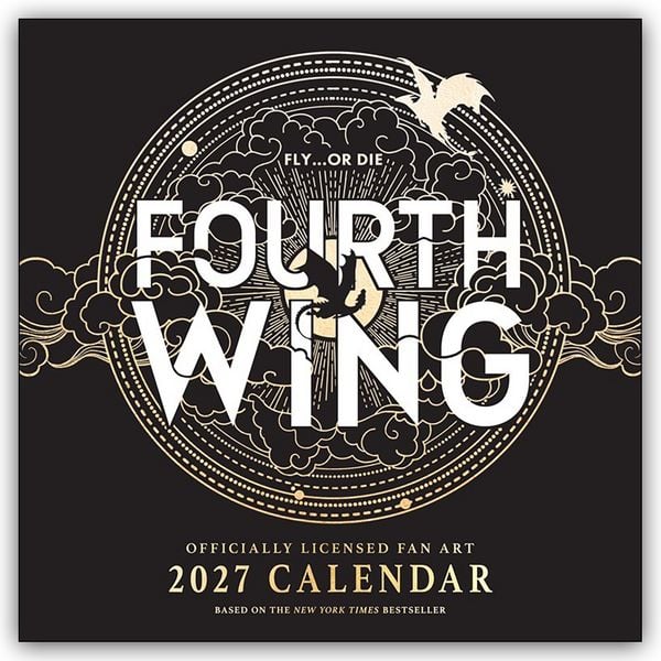 Produktbild: Fourth Wing &ndash; Flammengek&uuml;sst 2027 &ndash; Wandkalender