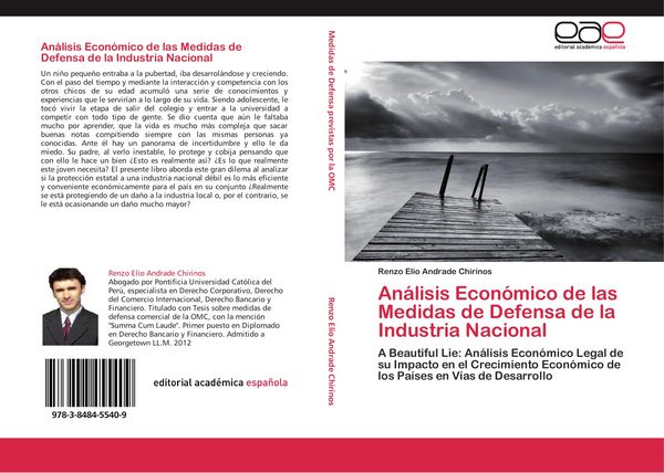 Produktbild: An&aacute;lisis Econ&oacute;mico de las Medidas de Defensa de la Industria Nacional