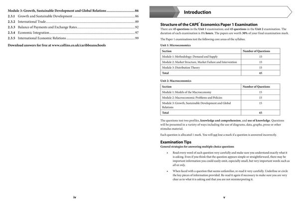 Produktbild: Collins Cape Economics - Cape Economics Multiple Choice Practice