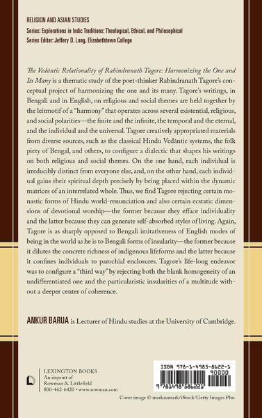 Produktbild: Vedantic Relationality of Rabindranath Tagore