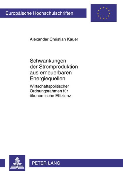 Produktbild: Schwankungen der Stromproduktion aus erneuerbaren Energiequellen