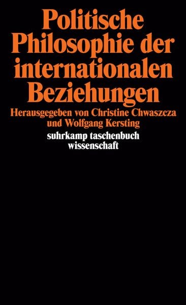 Produktbild: Politische Philosophie der internationalen Beziehungen
