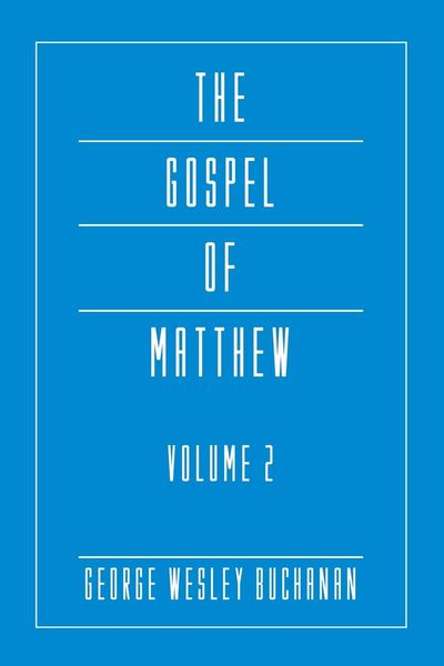 Produktbild: The Gospel of Matthew, Volume 2
