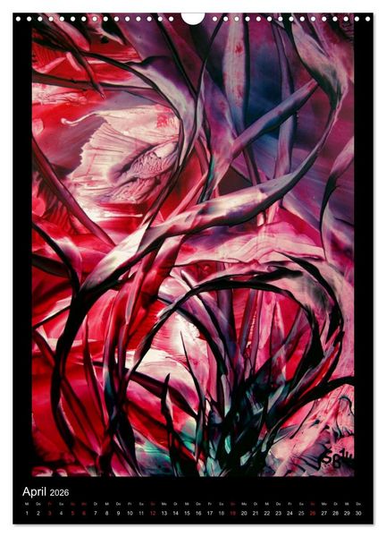 Produktbild: Wachs-Mal-ART encaustic (Wandkalender 2026 DIN A3 hoch), CALVENDO Monatskalender