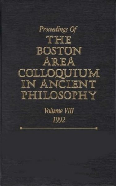 Produktbild: Proceedings of the Boston Area Colloquium in Ancient Philosophy