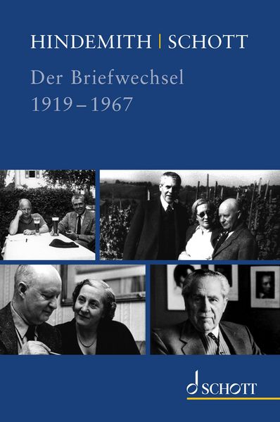 Produktbild: Hindemith - Schott. Der Briefwechsel